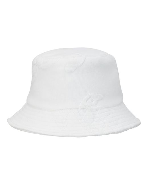 Vilebrequin White Terry Bucket Hat