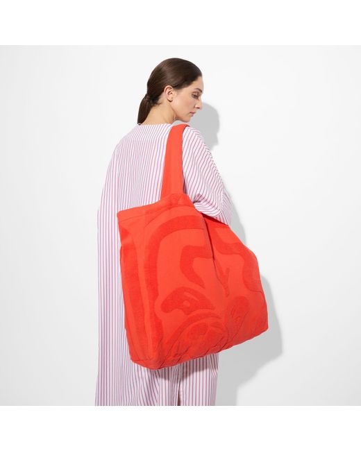 Vilebrequin Red Strandtasche Aus Bio-baumwolle Für Damen - X Ines De La Fressange