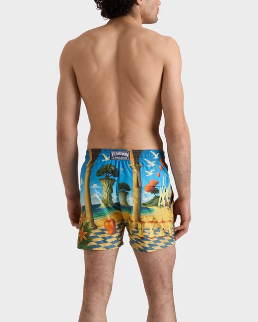Vilebrequin Swim Trunks Eden - X 3.paradis - Swimwear - Moorea - Blue - Size S for men