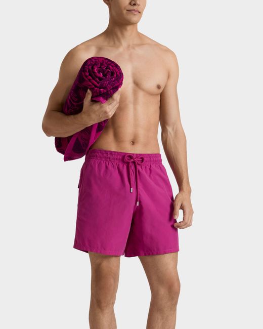 Vilebrequin Red Swim Shorts Solid for men