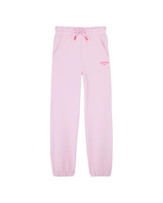 Pantalon jogging en coton fille logo imprimé - gaetanne Vilebrequin en coloris Pink