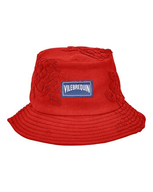 Cappello da pescatore unisex spugna - berretto - boheme di Vilebrequin in Red