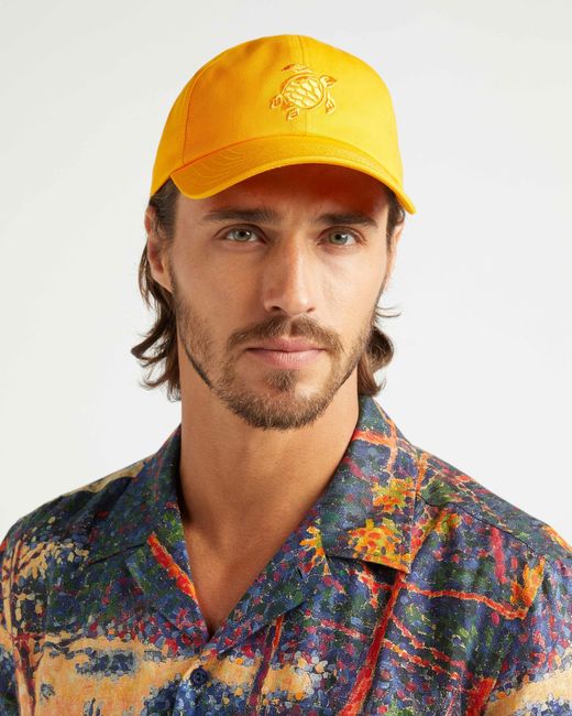 Cappellino Tinta Unita di Vilebrequin in Orange