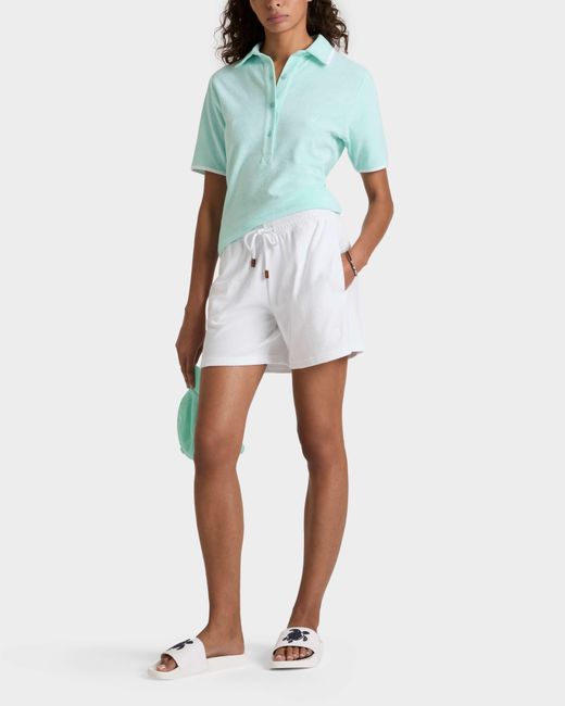 Vilebrequin White Terry Shorts Solid