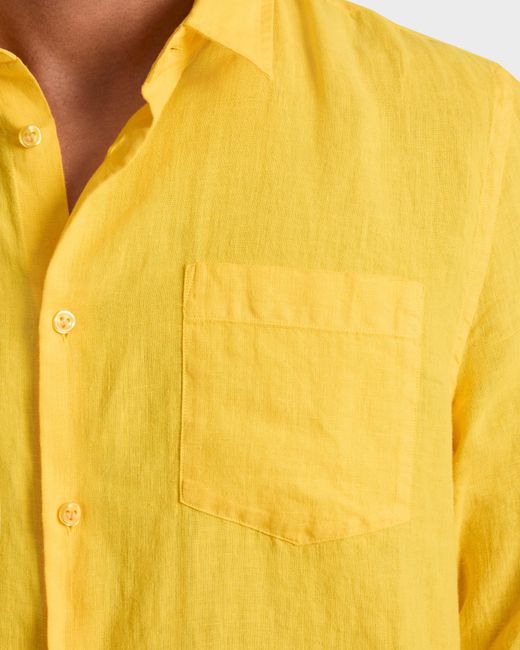 Vilebrequin Yellow Shirt for men