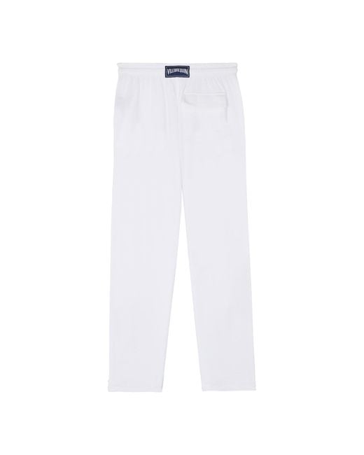 Vilebrequin White Terry Pants Solid for men