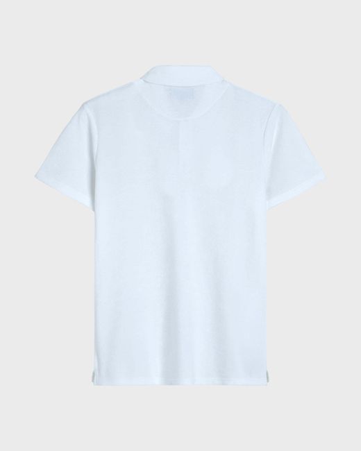 Vilebrequin White Solid Terry Polo for men
