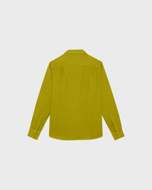 Vilebrequin Einfarbiges Hemd Aus Leinen Für Herren - Hemd - Caroubis - Grün - Größe S in Green für Herren