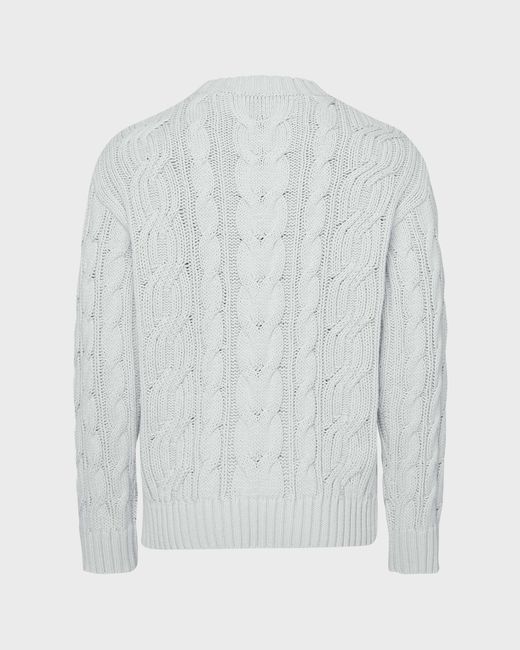 Vilebrequin Cable-knit Cotton Sweater - Pullover - Philippe - White - Size S for men