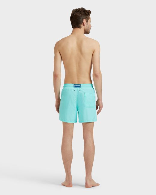 Vilebrequin Blue Swim Shorts Embroidered Whale for men