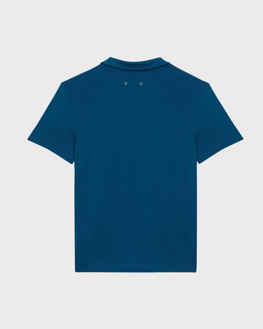 Vilebrequin Blue Polo Shirt Solid for men