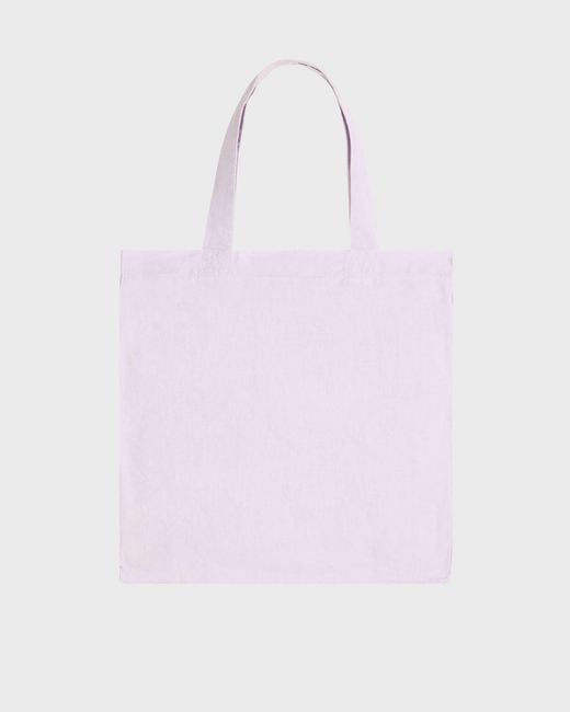Vilebrequin Pink Linen Mineral Dye Tote Bag Tortue
