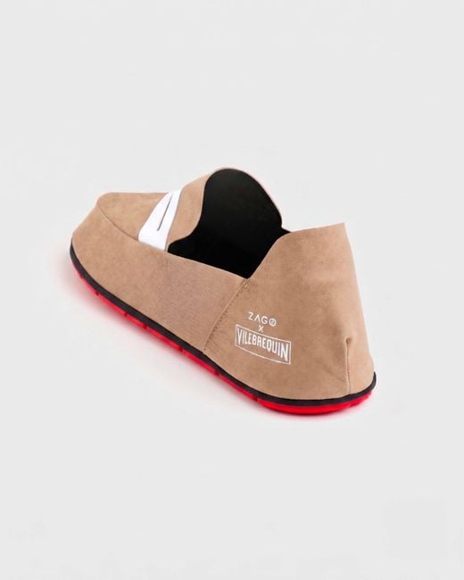 Vilebrequin Red Hybrid Loafer Solid