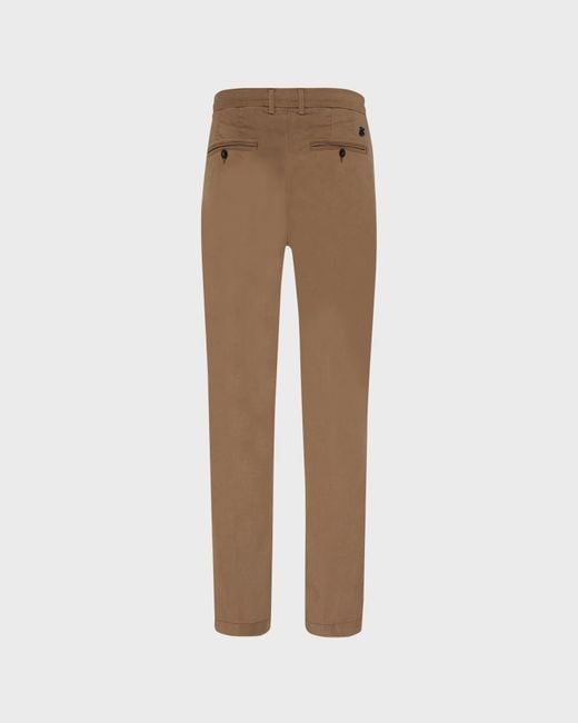 Vilebrequin Brown Cotton Chino Pants Solid for men