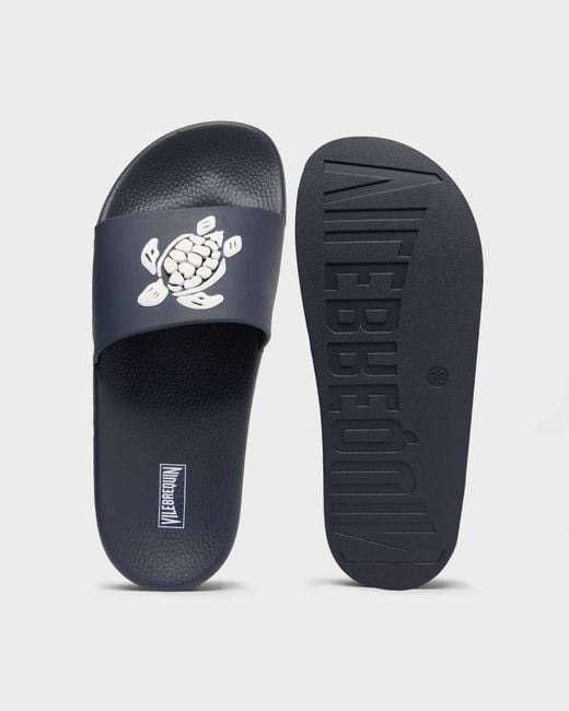 Vilebrequin Blue Slider Tortue