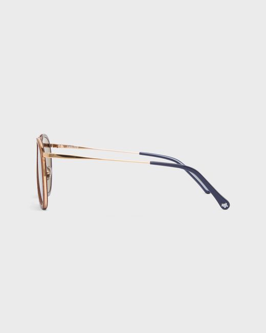 Vilebrequin Pink Mahoganywood Aviator Sunglasses