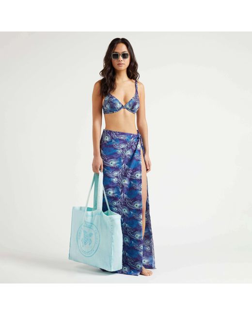 Vilebrequin Blue Eyes Of The Wind Bikinioberteil Mit Bügel Für Damen