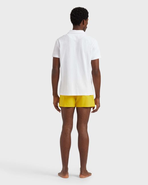 Vilebrequin White Solid Terry Polo for men