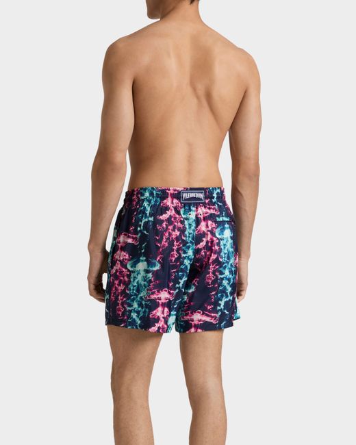 Vilebrequin Ultra-light And Packable Swim Trunks X-ray Medusa - Swimwear - Mahina - Blue - Size Xs for men