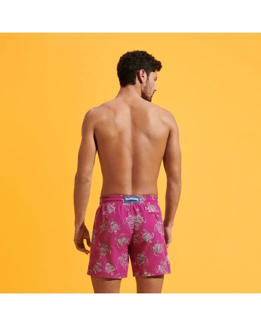 Vilebrequin Multicolor Swim Shorts Embroidered Vbq Turtles - Limited Edition for men