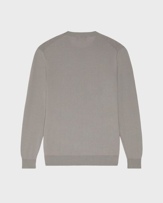 Vilebrequin Gray Cotton Sweater Turtle for men