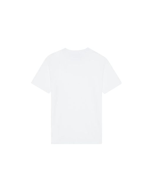 Vilebrequin Blue Organic Cotton T-shirt Embroidered Turtle for men