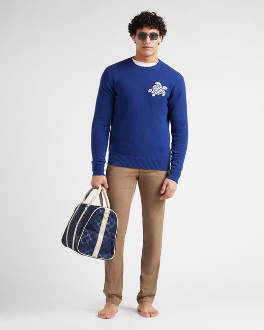 Vilebrequin Brown Cotton Chino Pants Solid for men