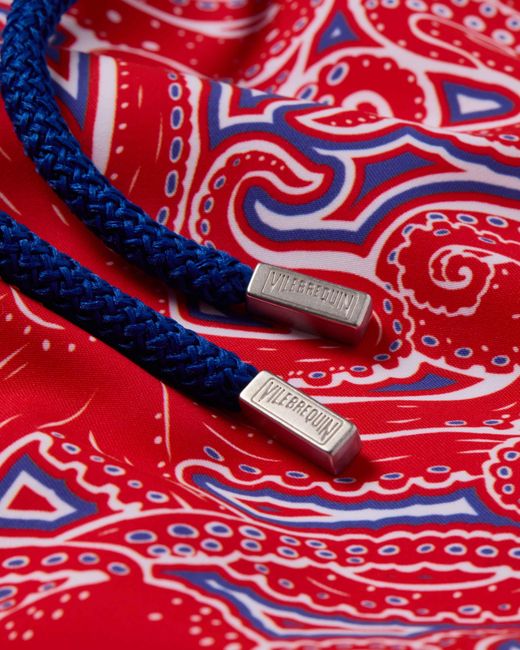 Vilebrequin Swim Trunks Hypnoctopus - Swimwear - Moorea - Red - Size 4xl for men