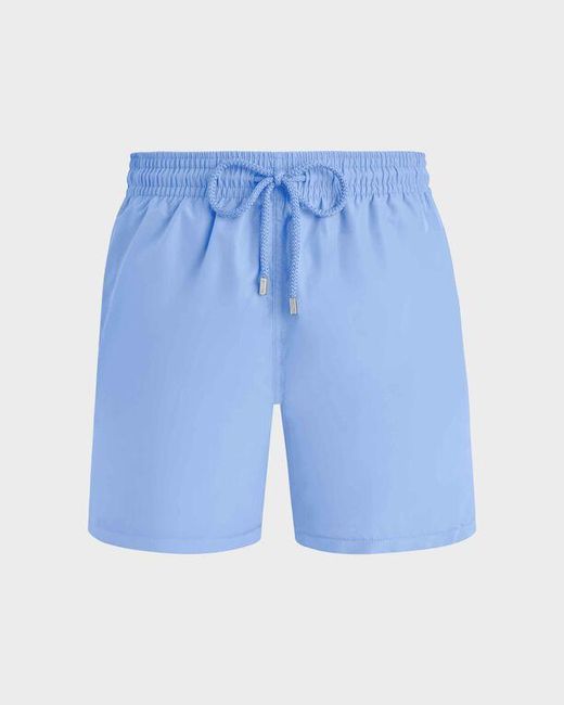 Vilebrequin Blue Swim Shorts Solid for men
