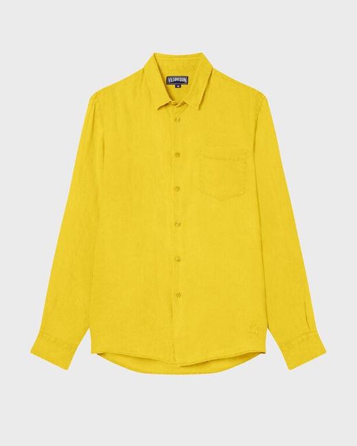 Vilebrequin Yellow Shirt for men