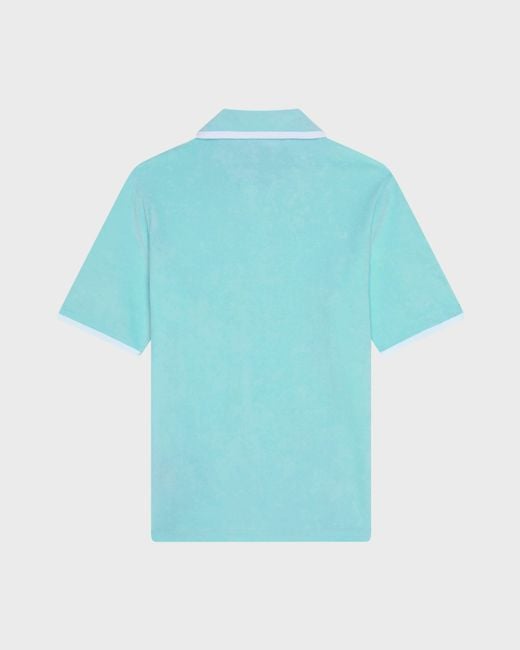 Vilebrequin Blue Terry Polo Solid