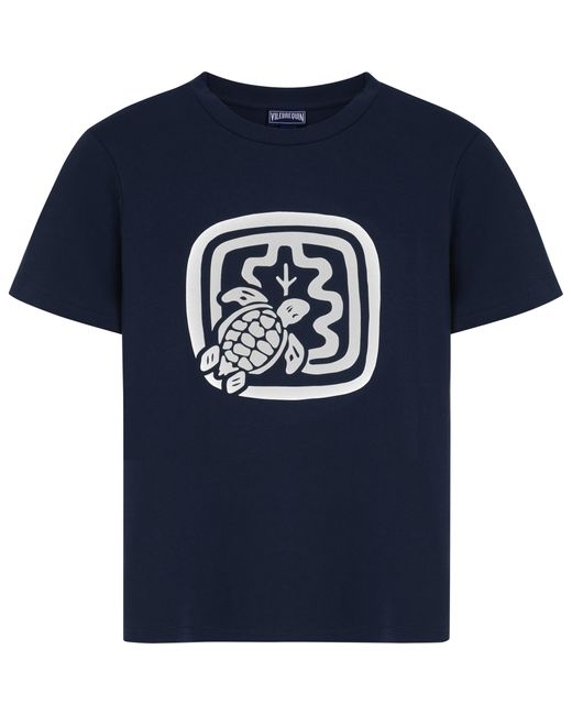 Vilebrequin Blue Organic Cotton T-shirt