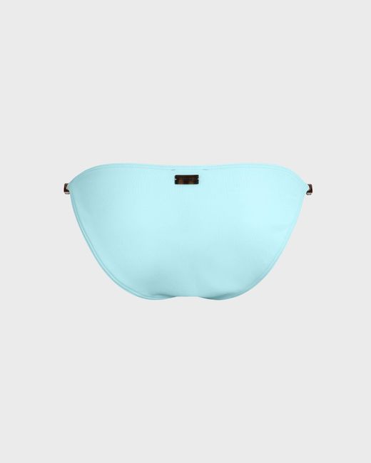 Vilebrequin Mini Brief Bikini Bottom Pearl Detail Solid - Swimwear - Flaka - Blue - Size Xs