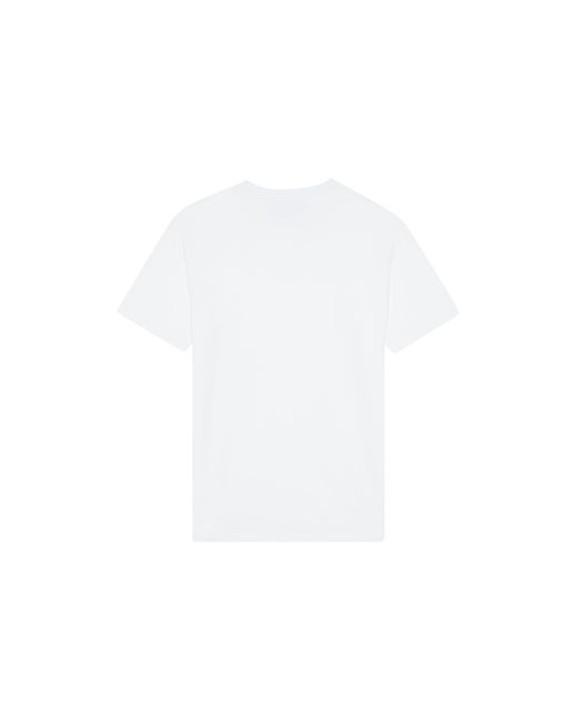 Vilebrequin T-shirt Aus Bio-baumwolle Mit Aufgestickter Schildkröte Für Herren in White für Herren