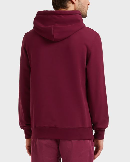Vilebrequin Red Cotton Hoodie Sweatshirt Solid for men