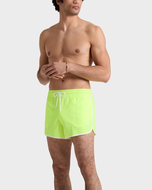 Vilebrequin Green Short Ultra-Light Swim Shorts for men