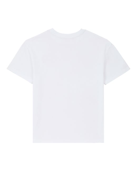 Vilebrequin Solid T-shirt Aus Bio-baumwolle Für Jungen in White für Herren
