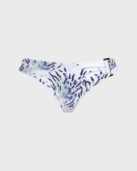Vilebrequin Blue Mid Rise Bikini Bottom