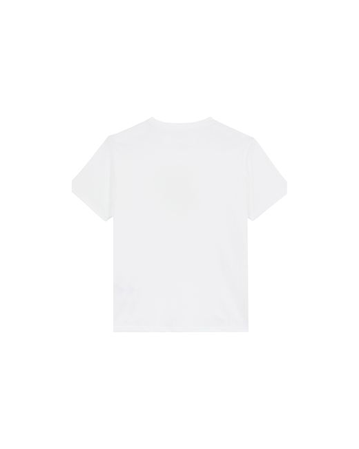 Vilebrequin T-shirt Aus Baumwolle Mit Farblich Passender Schildkrötenstickerei Für Herren in White für Herren