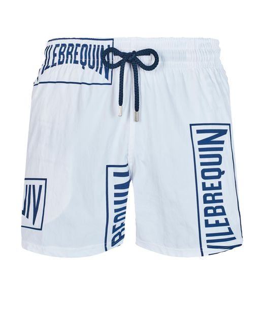 Maillot De Bain Homme Stretch Labels Maillot De Bain Moorise Synthetique Vilebrequin Pour Homme En Coloris Blanc Lyst