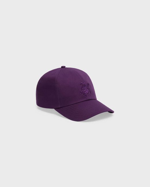 Vilebrequin Purple Solid Cap Turtle Embroidery