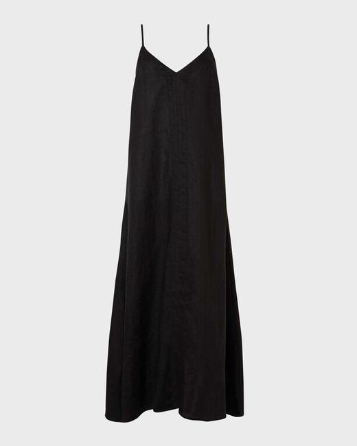 Vilebrequin Black Long Linen Dress