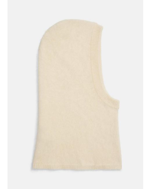 Vince Natural Brushed Cashmere Balaclava
