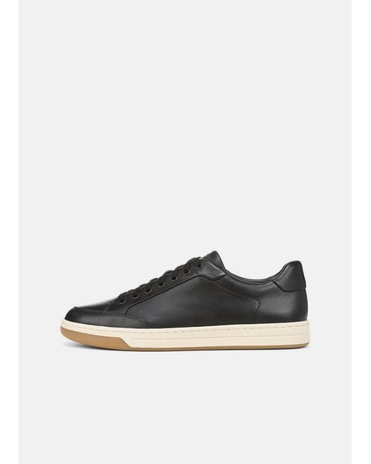 Vince Black Caspian Leather Sneaker for men