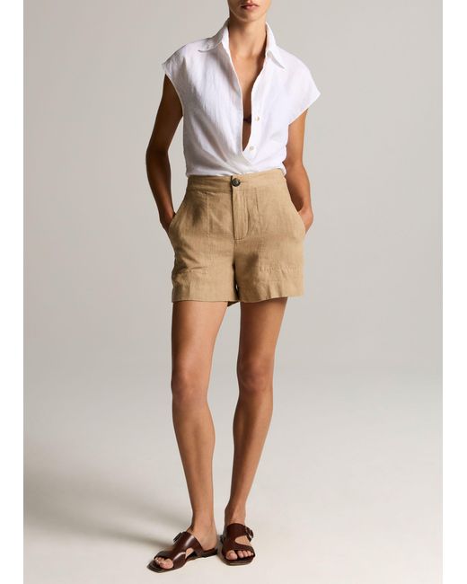 Vince Natural Hemp Short