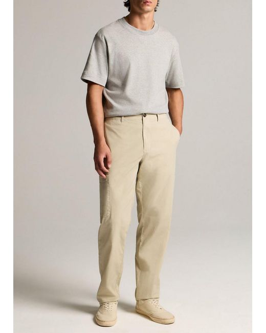 Vince Natural Owen Athletic Stretch-Cotton Side-Pocket Trouser for men