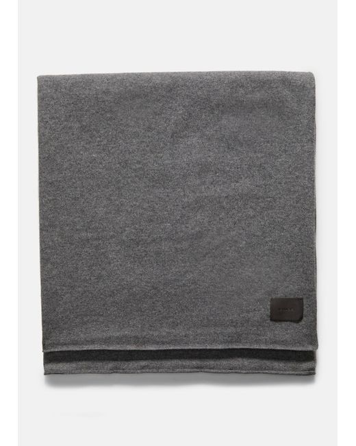 Vince Gray Plush Cashmere Blanket Wrap, Medium Heather