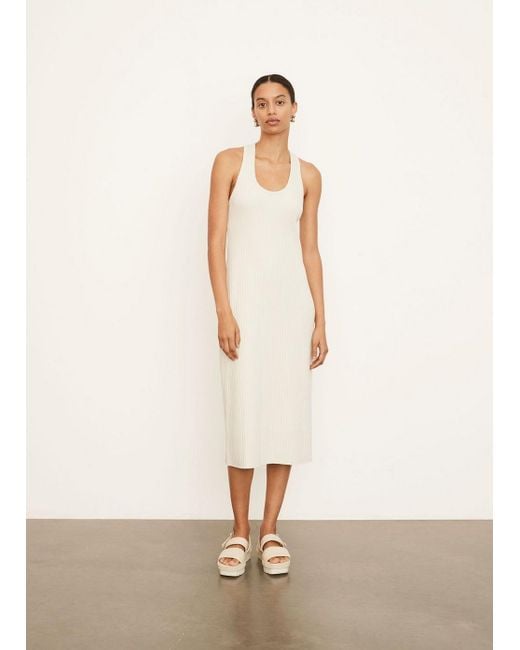 White racerback hotsell tank dress