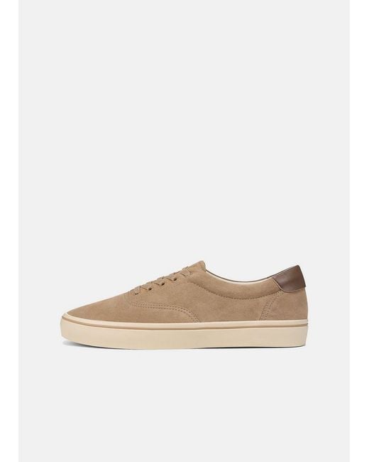 Vince White Seaside Suede Sneaker for men