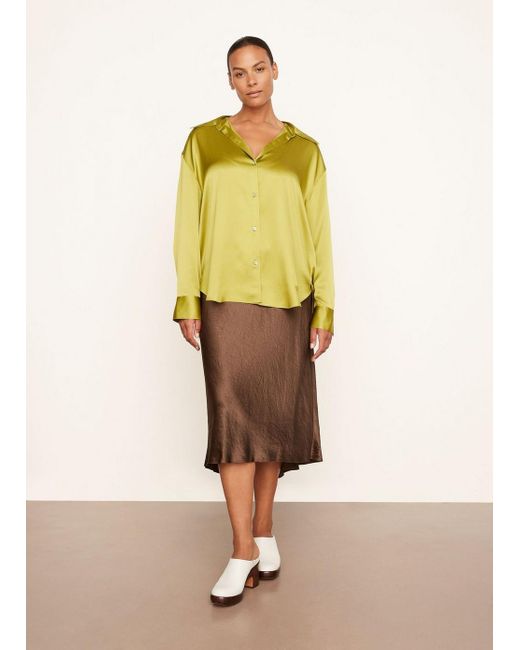 vince shaped collar shirt